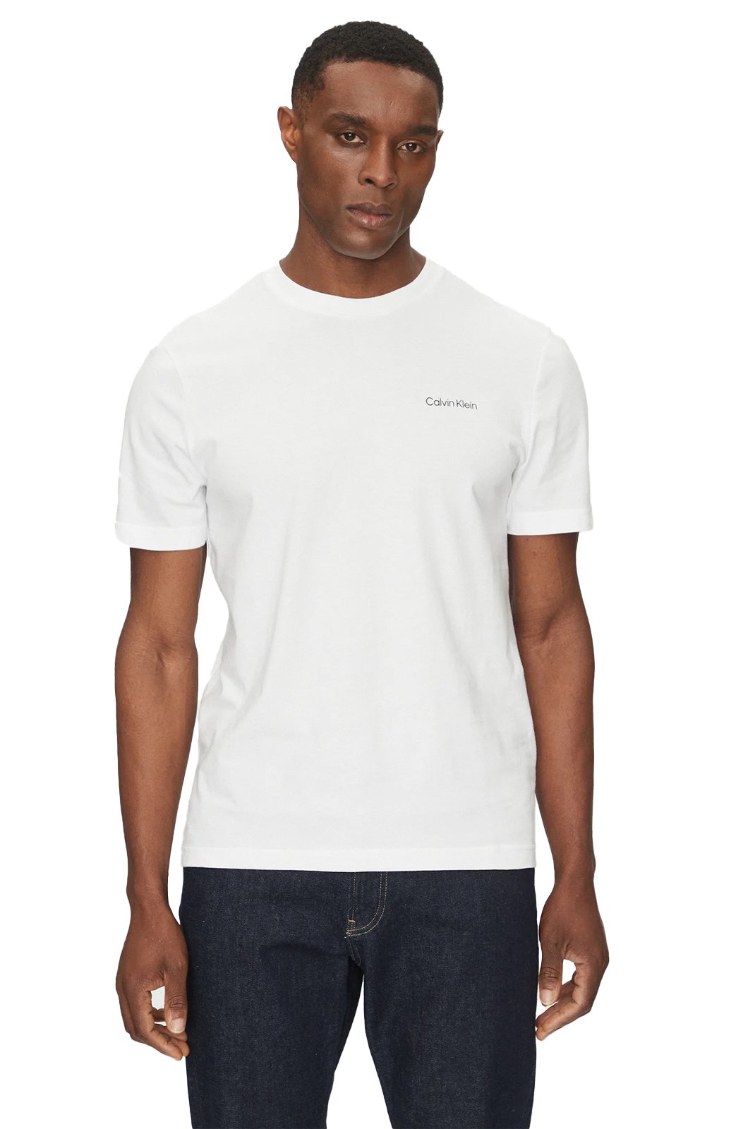 T-S manches courtes  Calvin klein K10K114152 YAF Bright White