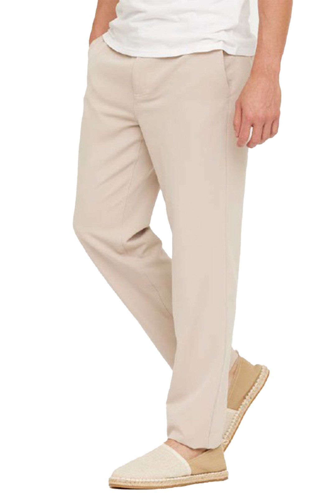 Pantalons chino/citadin  Lee cooper LC011686 ARGILE