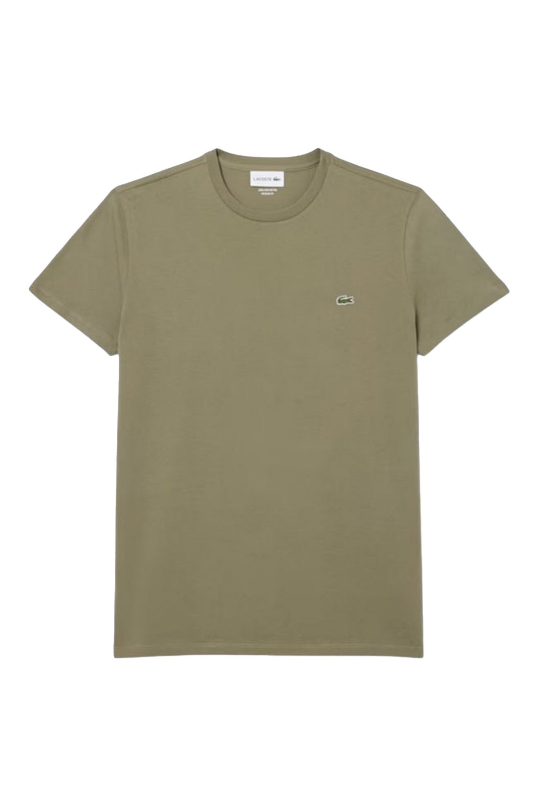 T-S manches courtes  Lacoste TH6709 BMY VERT KAKI