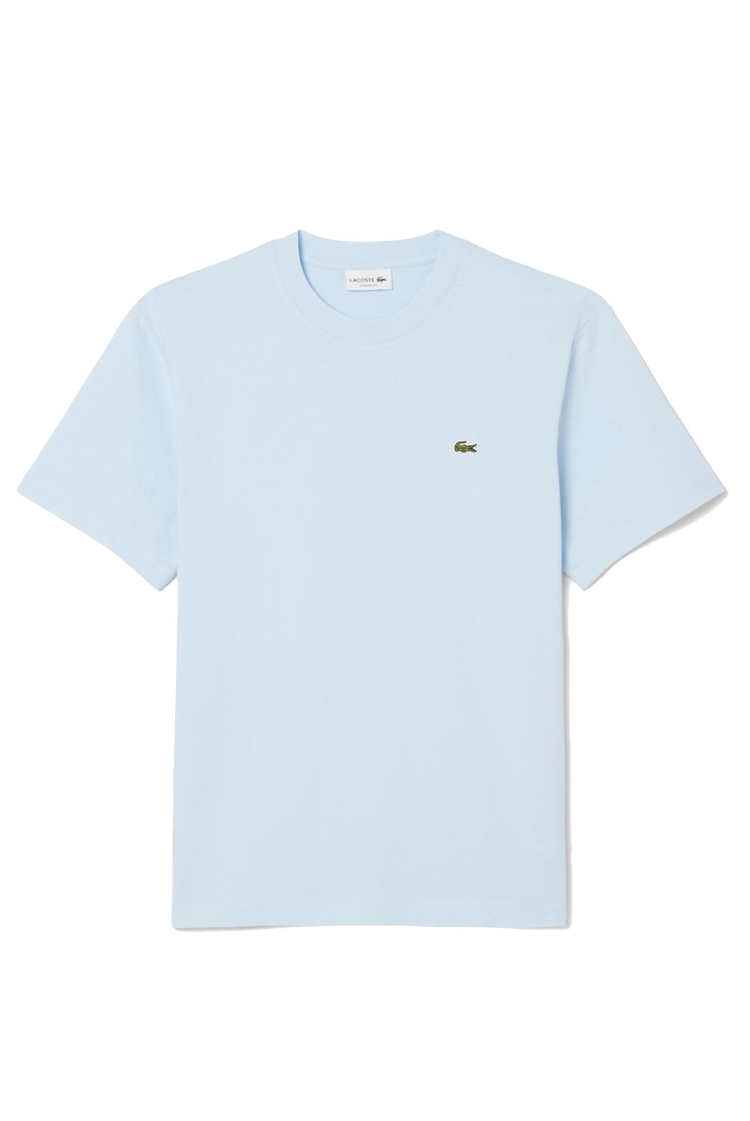 T-S manches courtes  Lacoste TH7318 T01 BLEU CLAIR