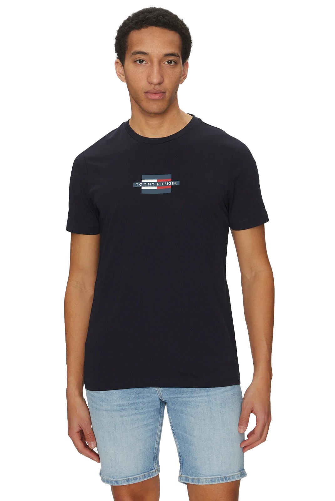 T-S manches courtes  Tommy Hilfiger MW0MW38636 DW5 Desert Sky