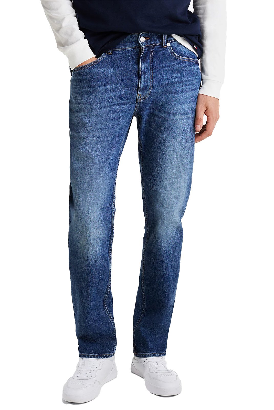 régular  Tommy Jeans DM0DM20559 1BK Denim Dark
