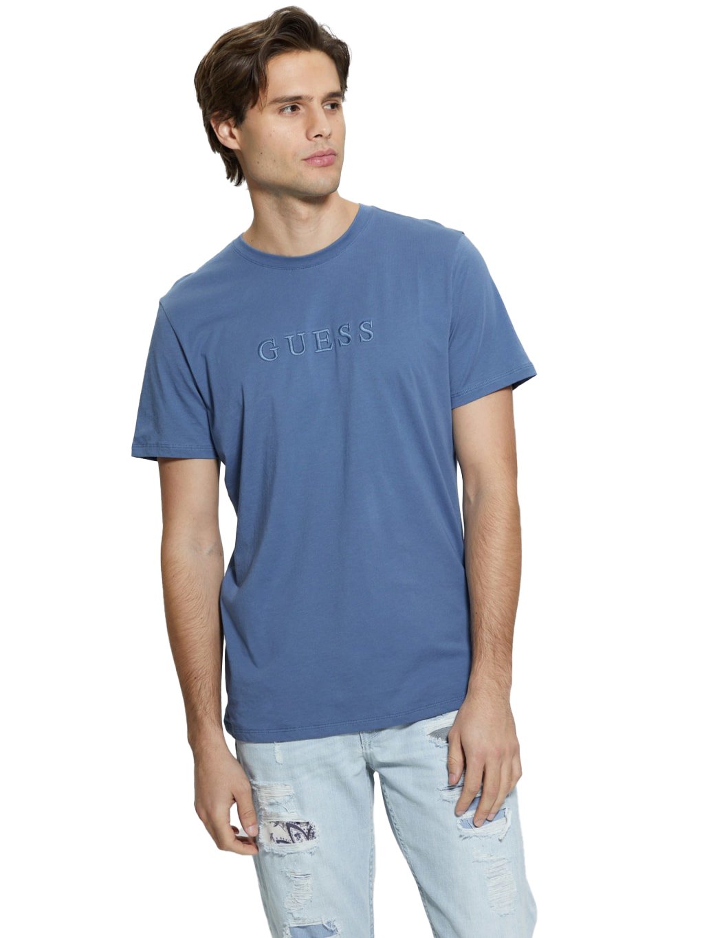 T-S manches courtes  Guess jeans M2BP47 K7HD0 G7HC NORDIC SEA