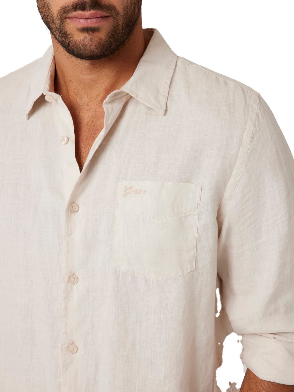 Chemises manches longues  Guess jeans M2YH44 WERX0 G1I6 DREAMY MOON