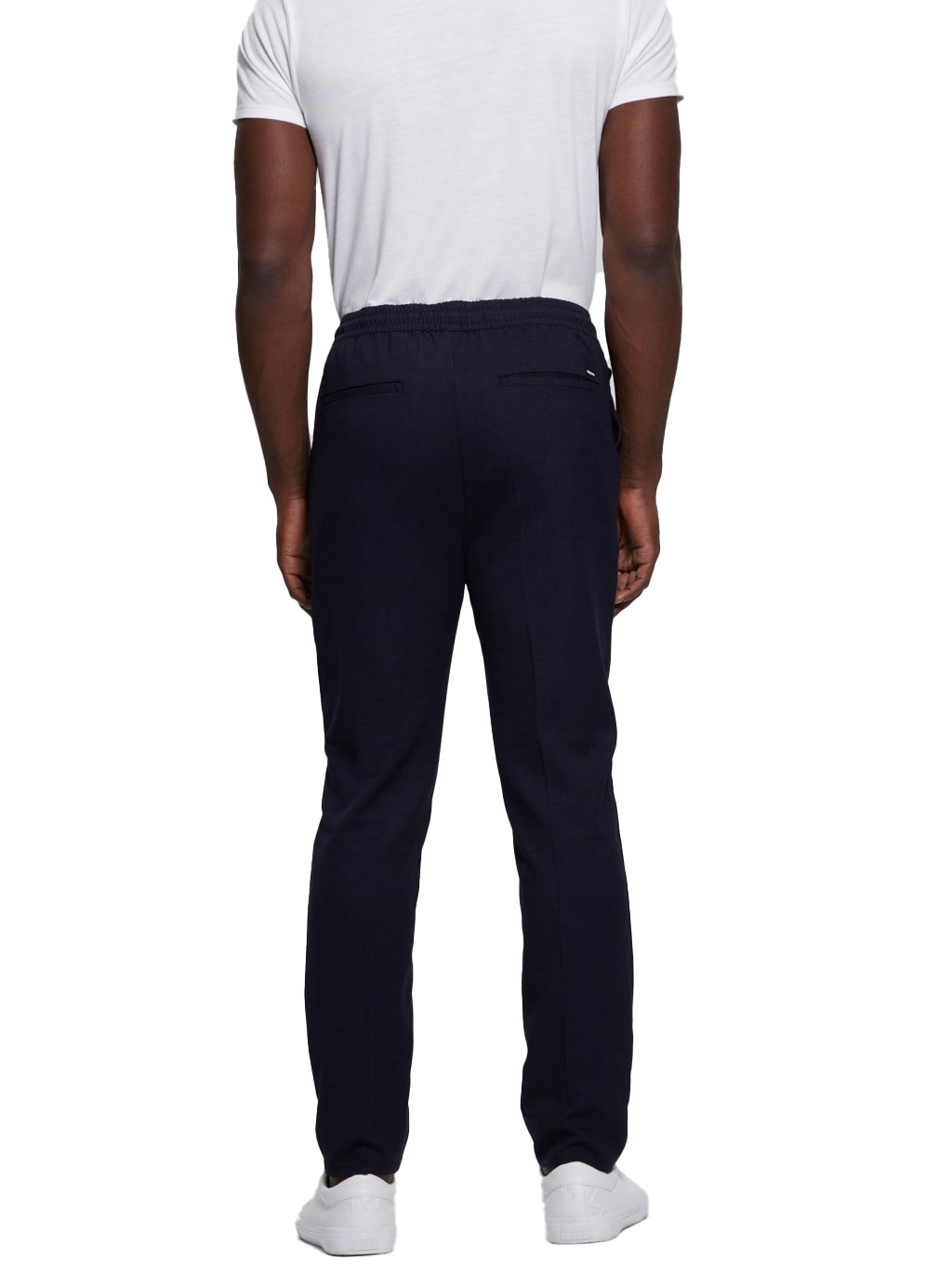 Pantalons chino/citadin  Guess jeans M3BB24 WFO80 F73J SMART BLUE MULTI