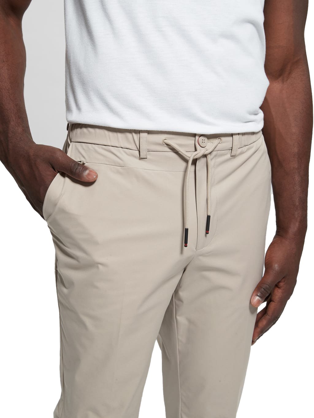 Pantalons chino/citadin  Guess jeans M3YB38 WFKQ0 G1CA PASADENA STONE