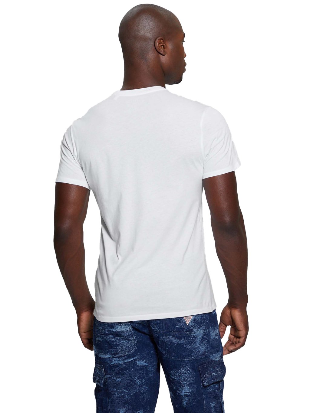 T-S manches courtes  Guess jeans M4BI16 K9RM1 G011 Pure White