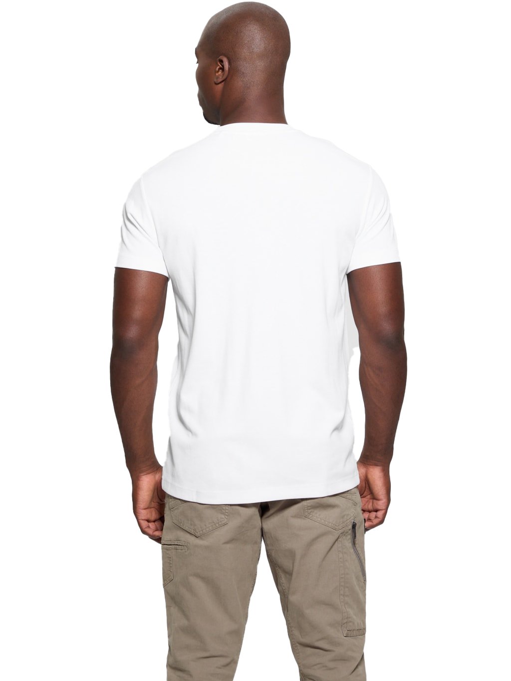 T-S manches courtes  Guess jeans M4BP12 KBYD2 G011 Pure White