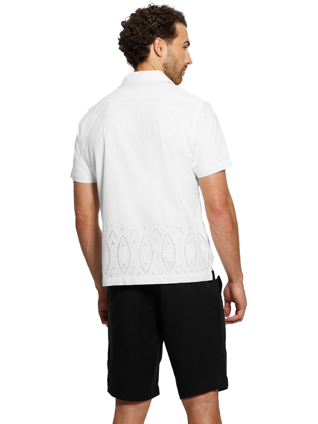 Chemises manches longues  Guess jeans M4GH58 W5M01 G011 Pure White