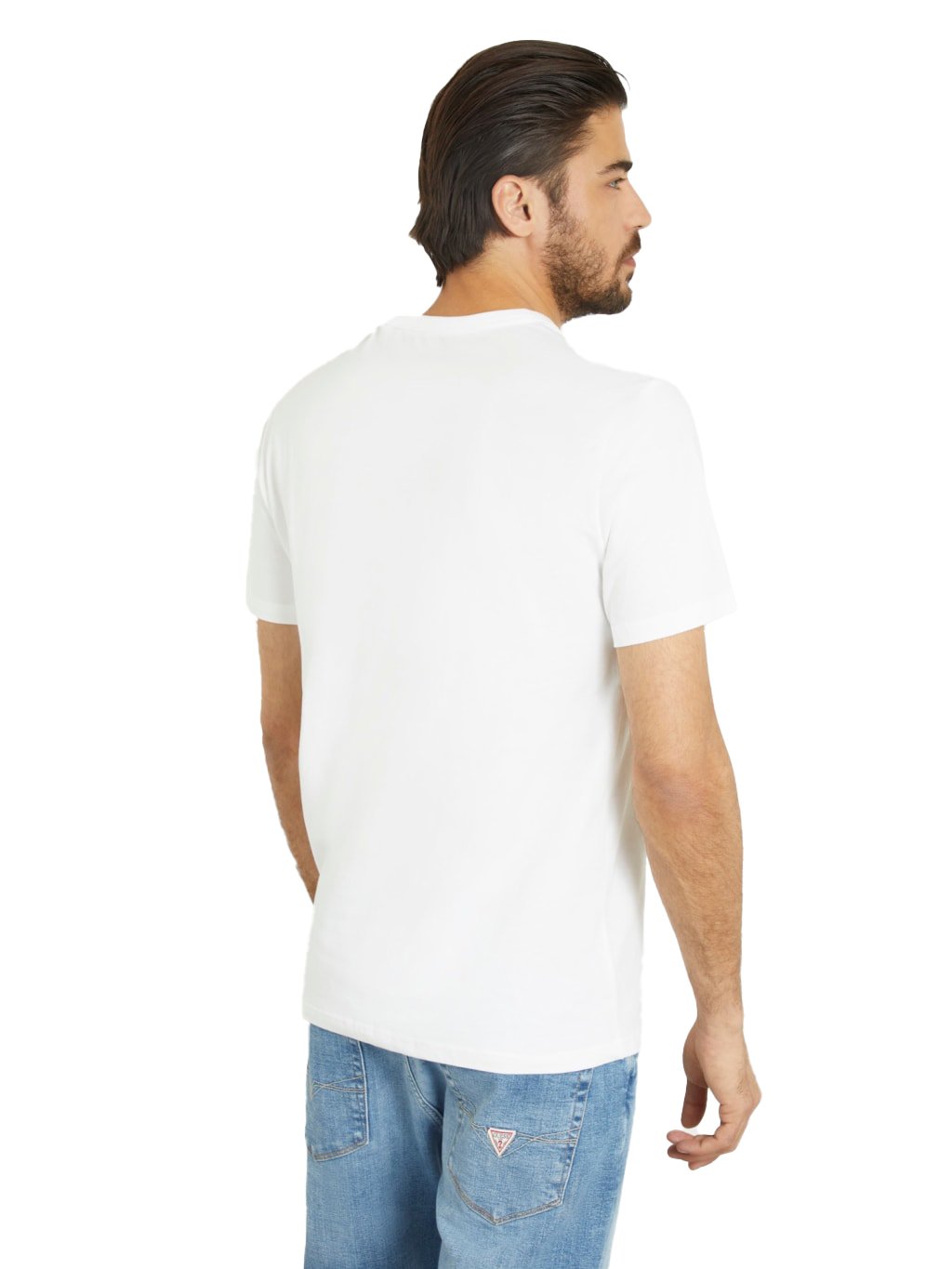 T-S manches courtes  Guess jeans M4GI26 J1314 G011 Pure White