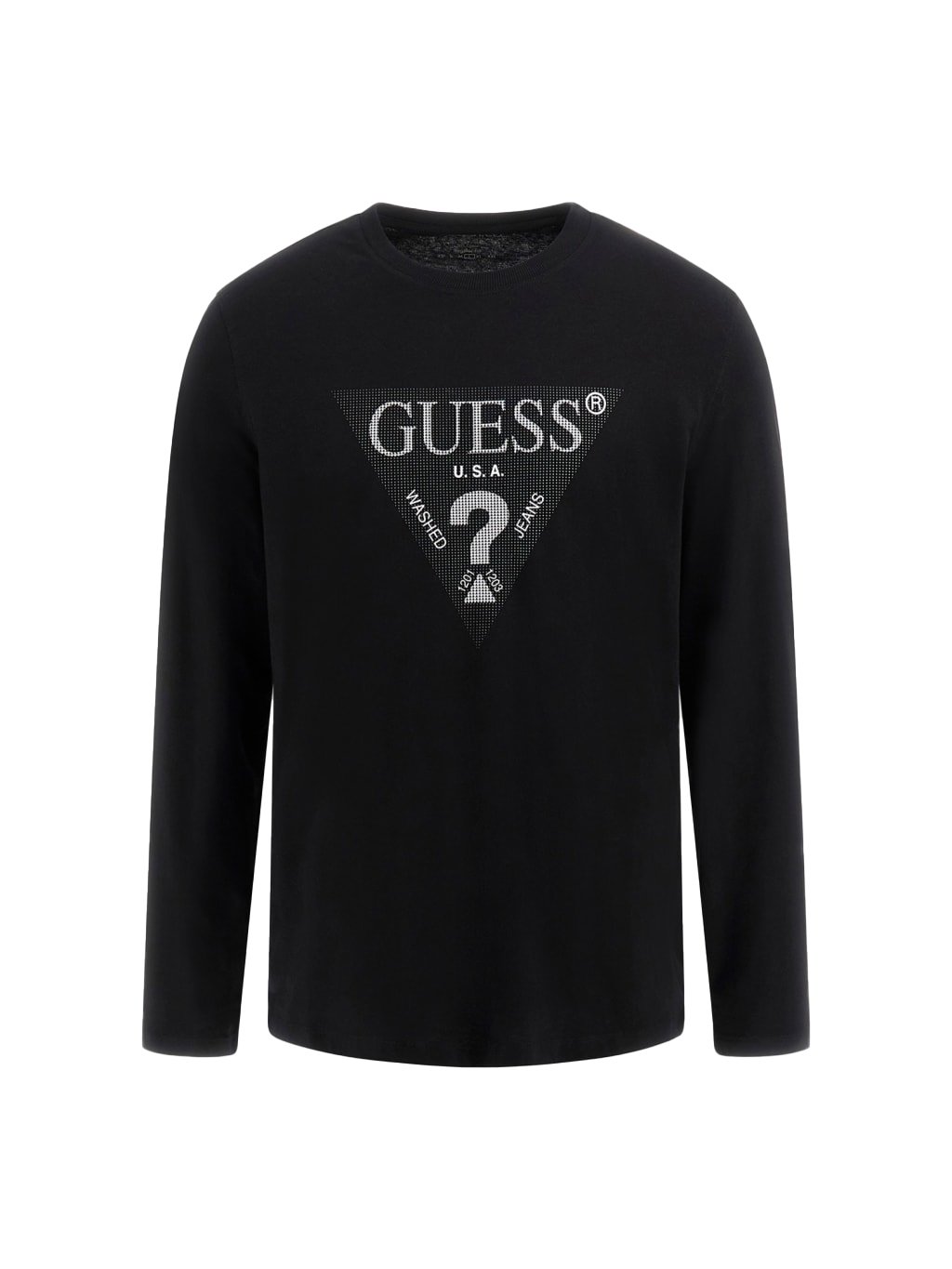 T-S manches longues  Guess jeans M4YI06 I3Z14 JBLK Jet Black A996