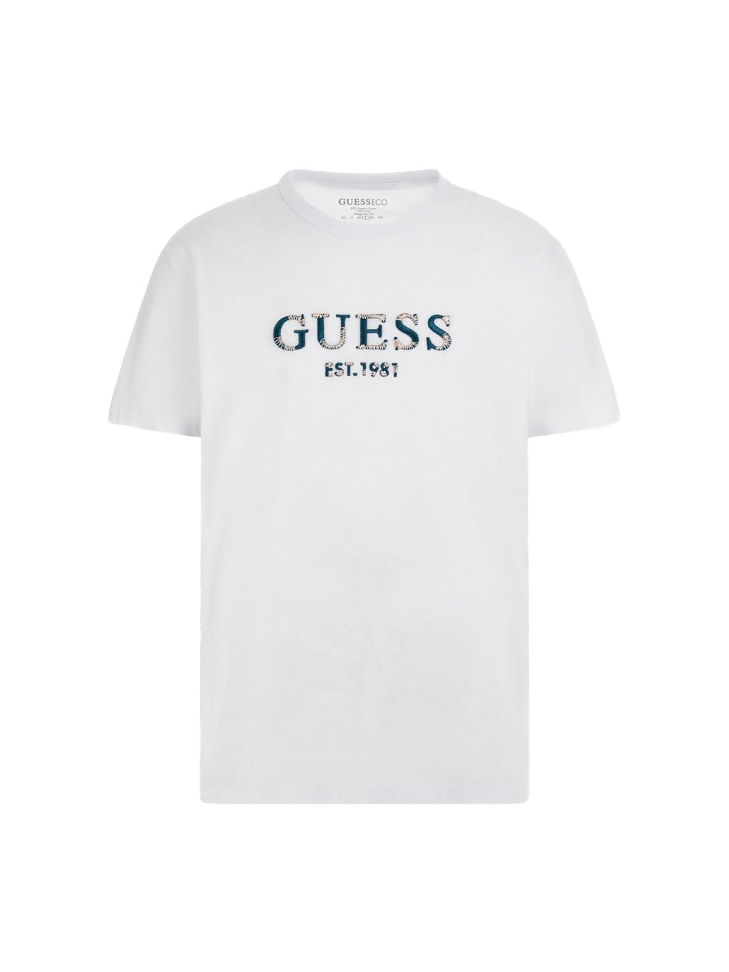 T-S manches courtes  Guess jeans M4YI17 I3Z14 G011 Pure White