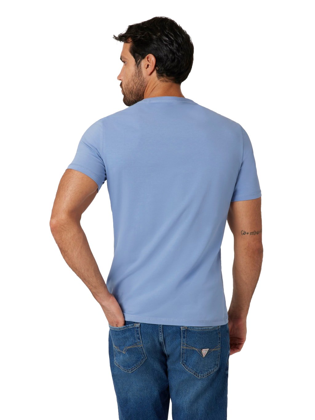 T-S manches courtes  Guess jeans M4YI35 J1314 G7CZ PARTLY CLOUDY