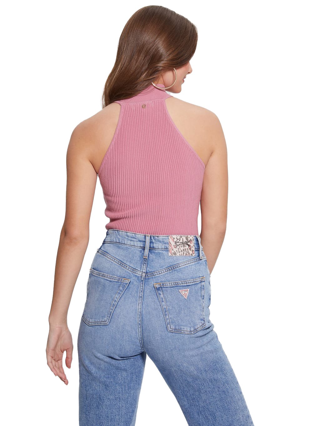 Top   Guess jeans W2BR66 Z2YK2 G67G VINTAGE BLUSH
