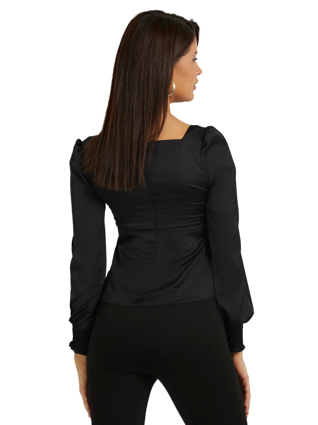 Blouses  Guess jeans W3YH52 WD8G2 JBLK Jet Black A996