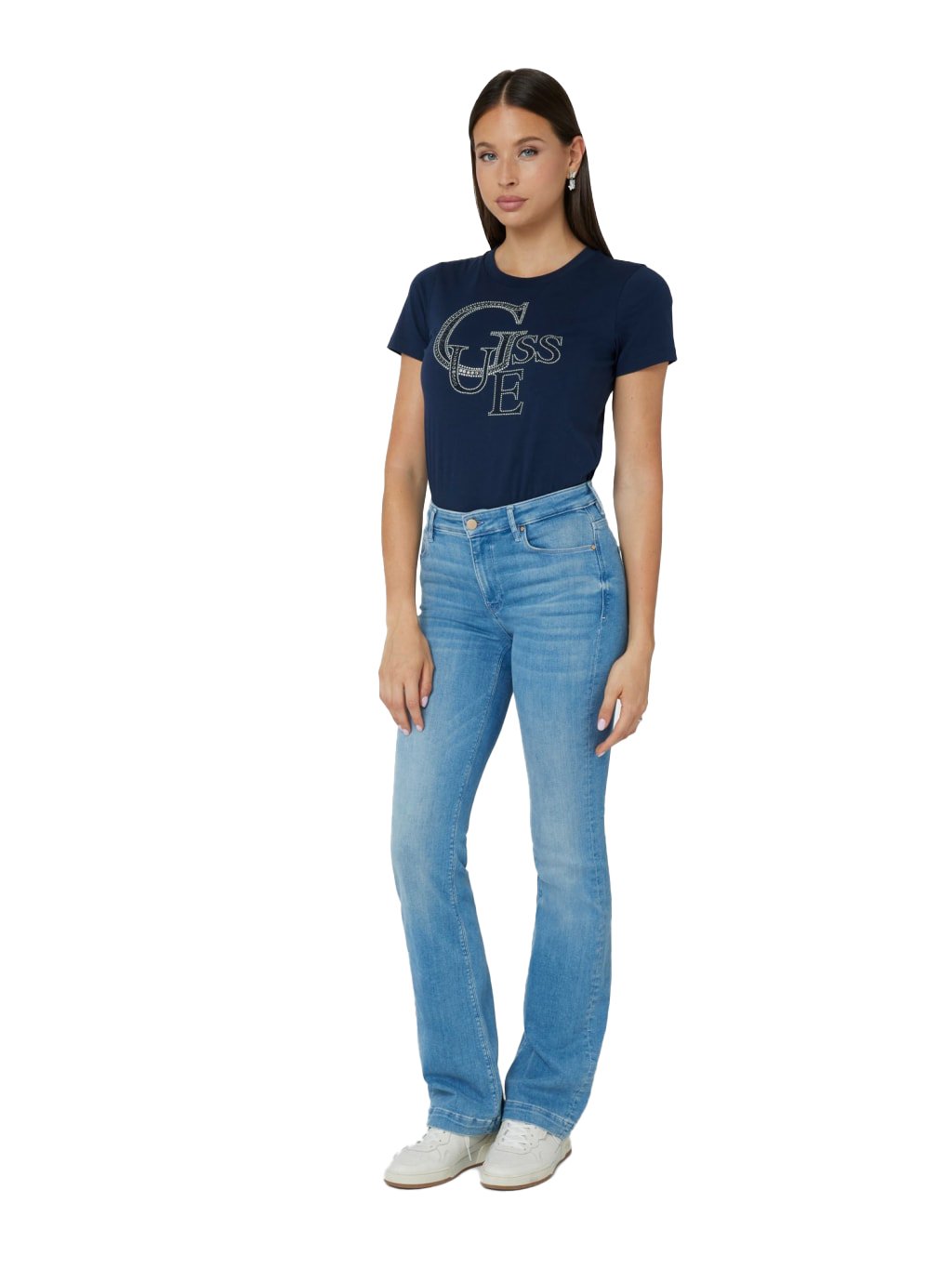 Tee shirt  Guess jeans W4BI16 I3Z14 G77G SUITING BLUE