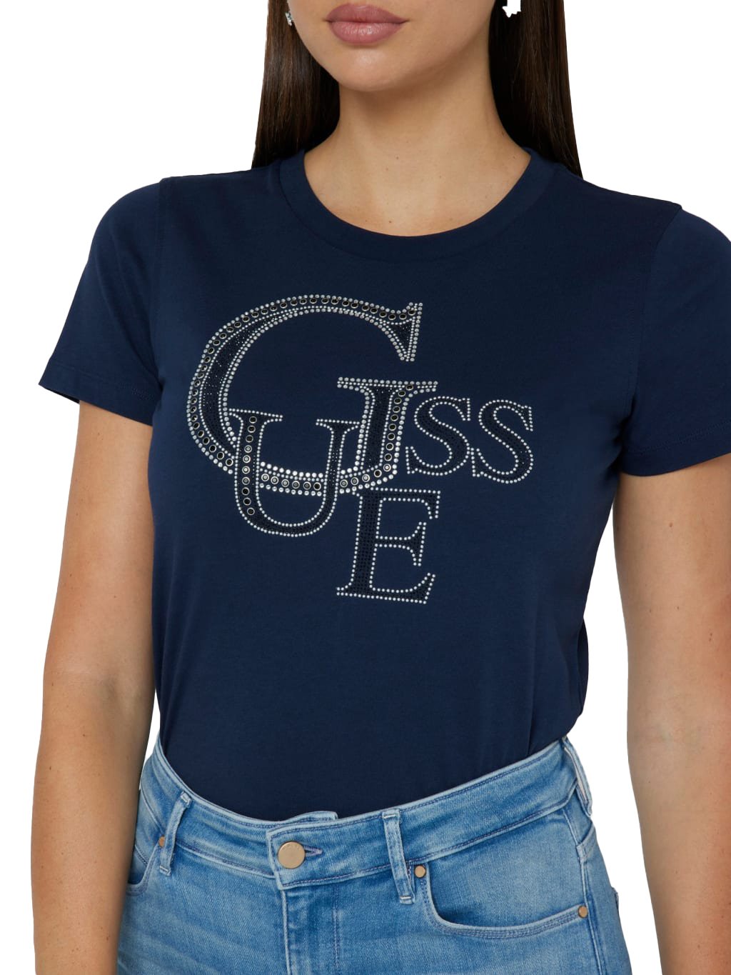 Tee shirt  Guess jeans W4BI16 I3Z14 G77G SUITING BLUE