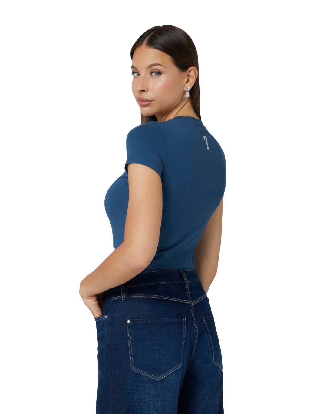 Tee shirt  Guess jeans W4BI19 J1314 G7J6 COBALT BLUE