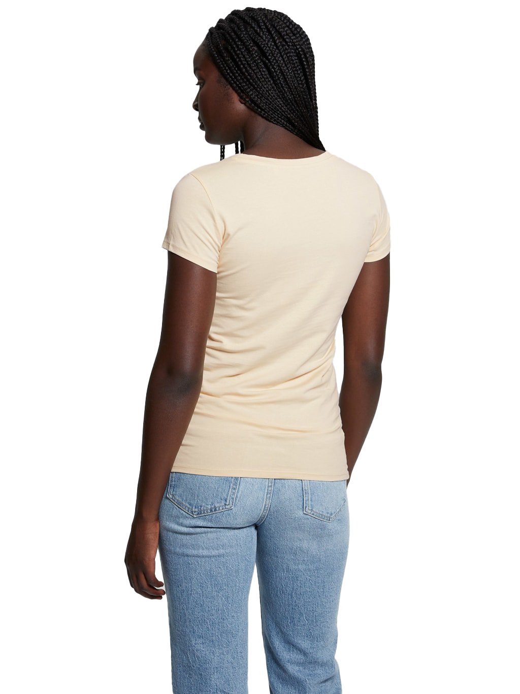Tee shirt  Guess jeans W4BI41 KA0Q1 G1W7 BISCOTTI