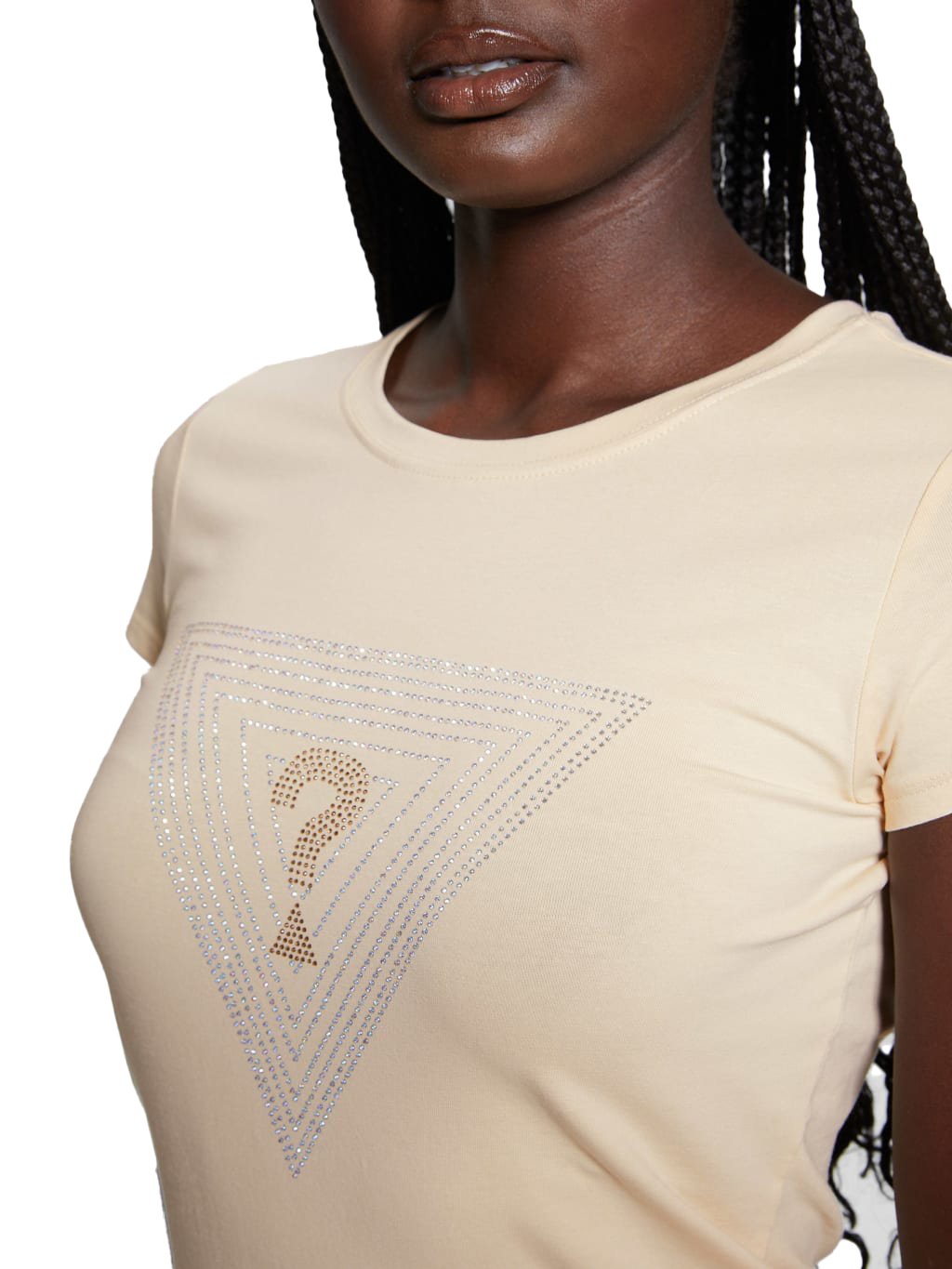 Tee shirt  Guess jeans W4BI41 KA0Q1 G1W7 BISCOTTI