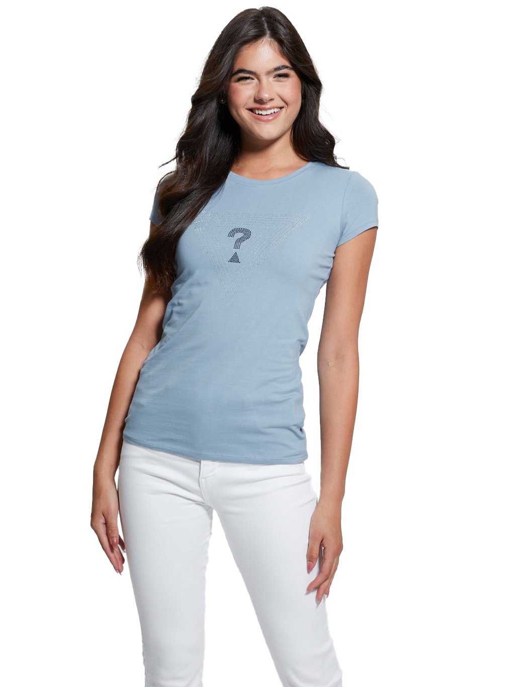 Tee shirt  Guess jeans W4BI41 KA0Q1 G7DX BLUE RIBBON