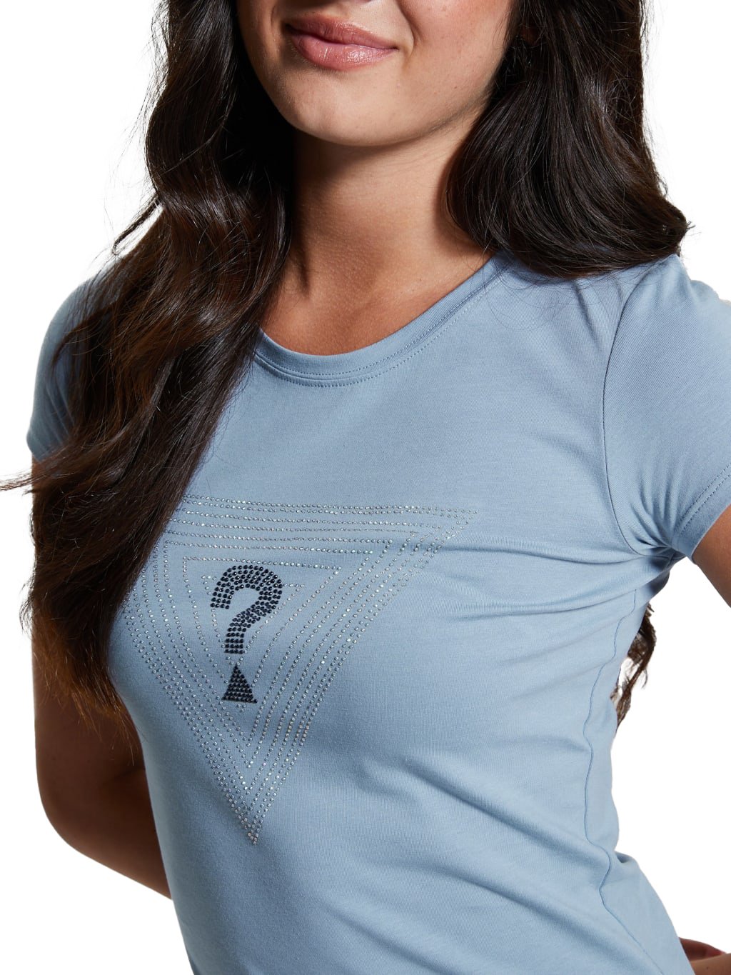 Tee shirt  Guess jeans W4BI41 KA0Q1 G7DX BLUE RIBBON