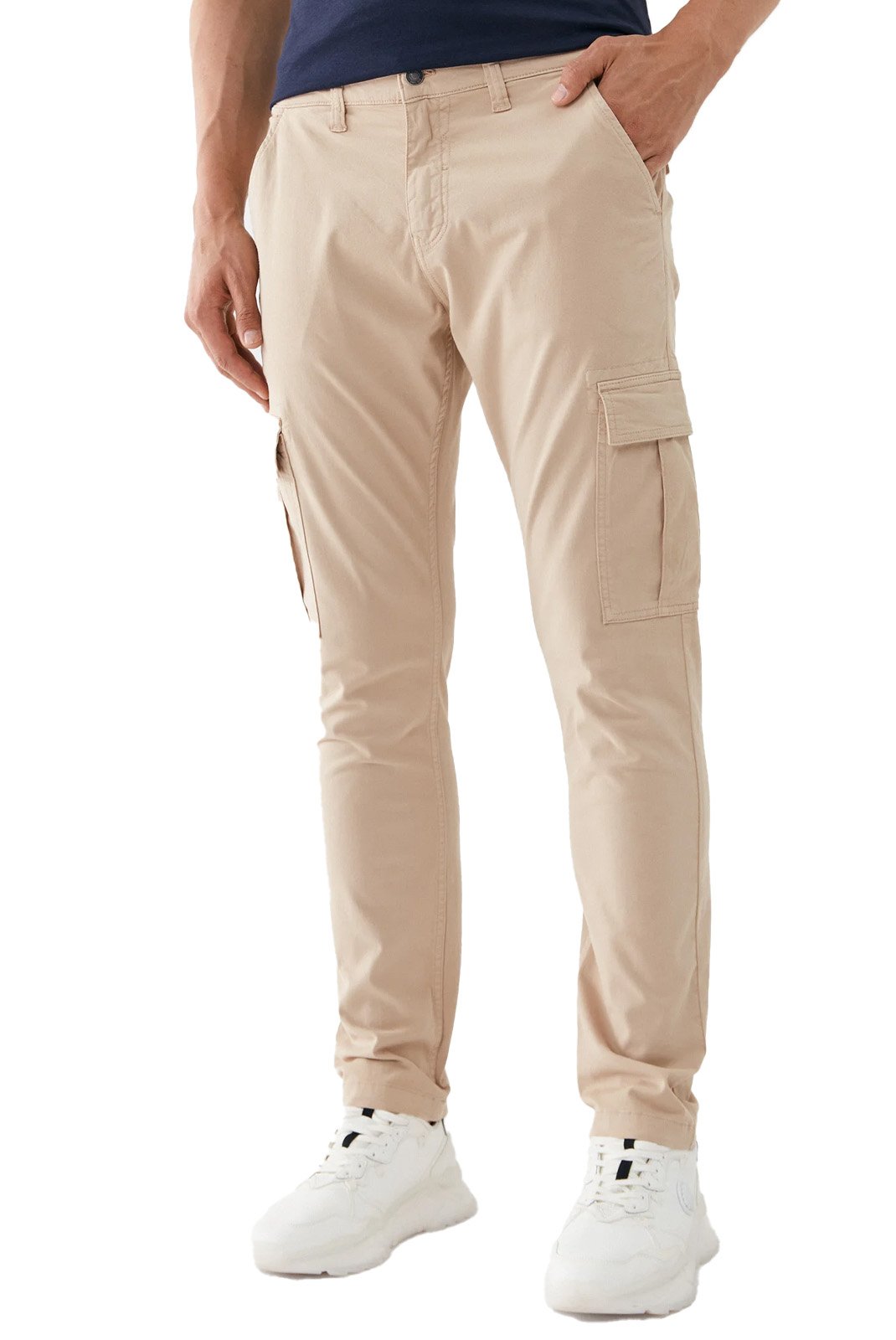 Pantalons chino/citadin  Guess jeans M2GB27 WCNZ0 G1DR NEUTRAL SAND