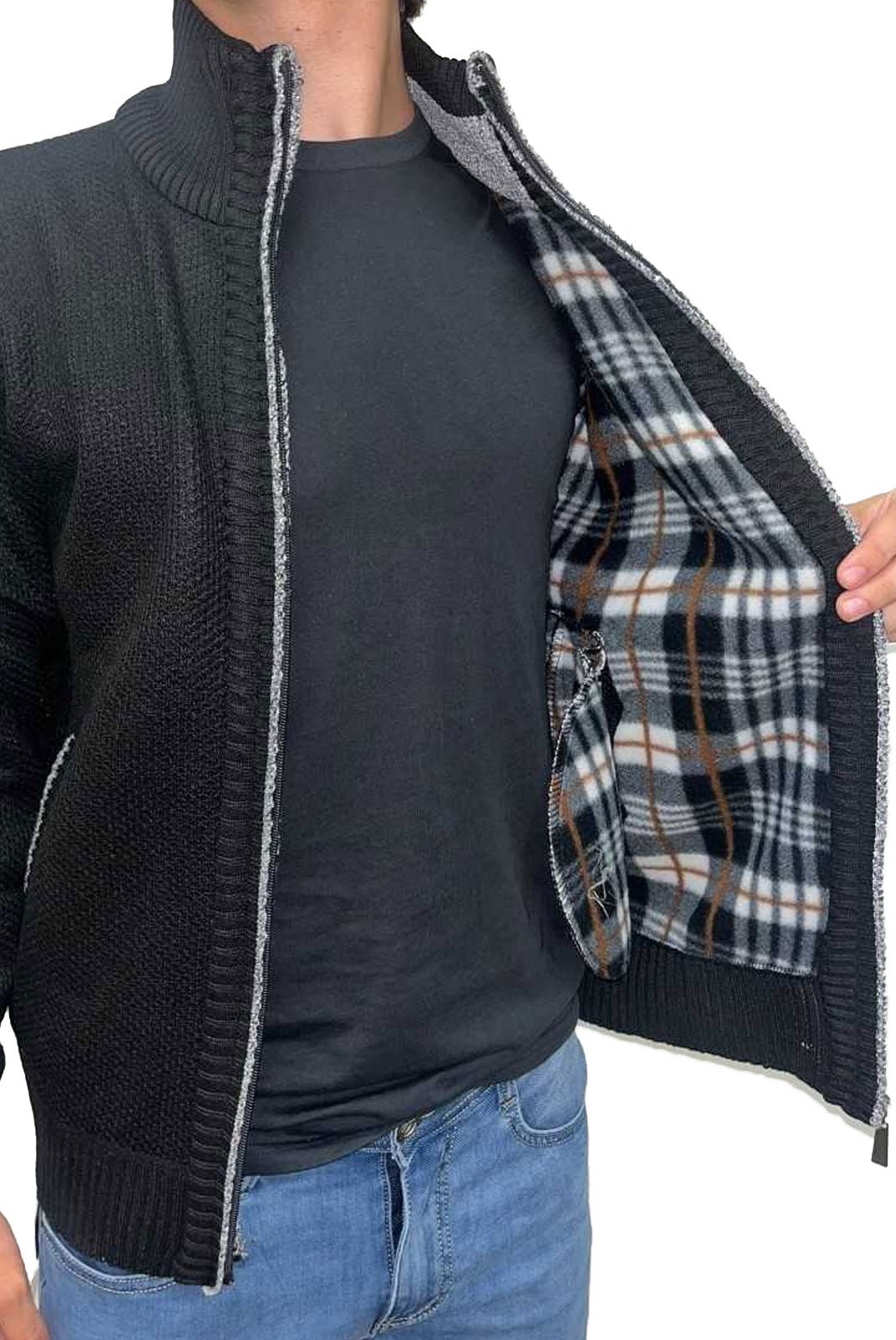 Gilets  DINO TABUCCI B-1383 Black