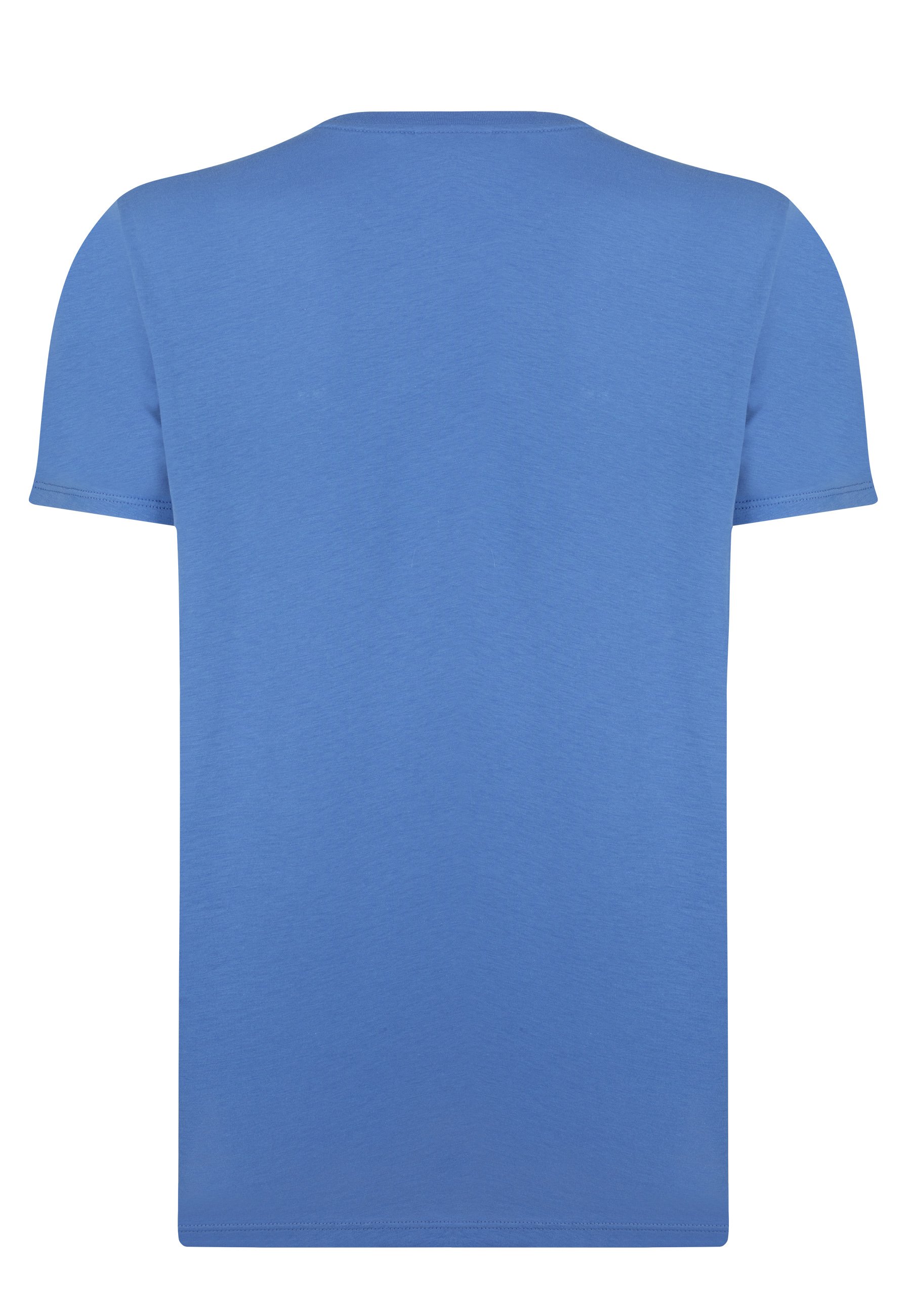 T-S manches courtes  Lacoste TH6709 IY3 BLEU DENIM