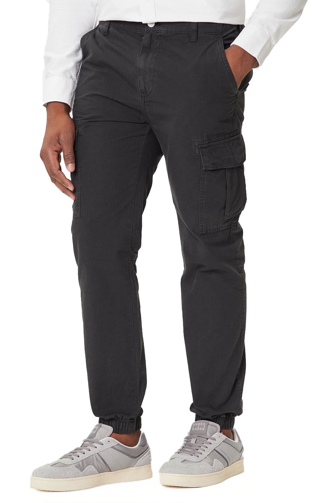 Pantalons chino/citadin  Tommy Jeans DM0DM21791 BDS Black