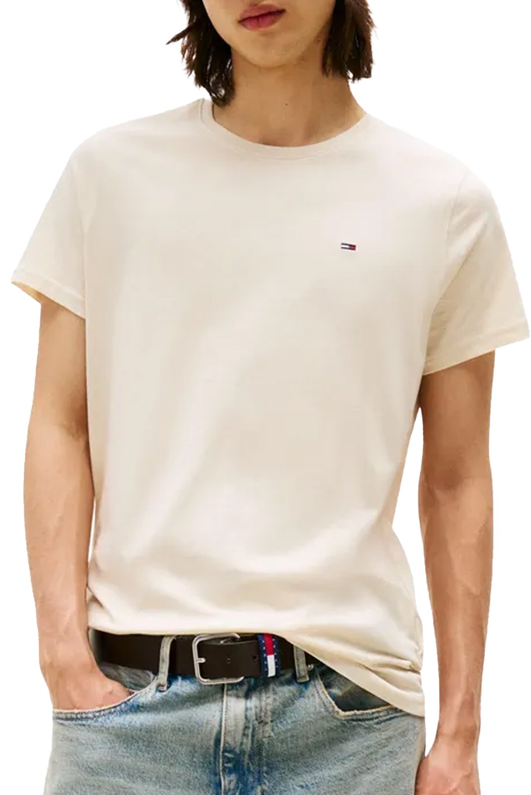 T-S manches courtes  Tommy Jeans DM0DM04411 ACH Desert Sand Dune