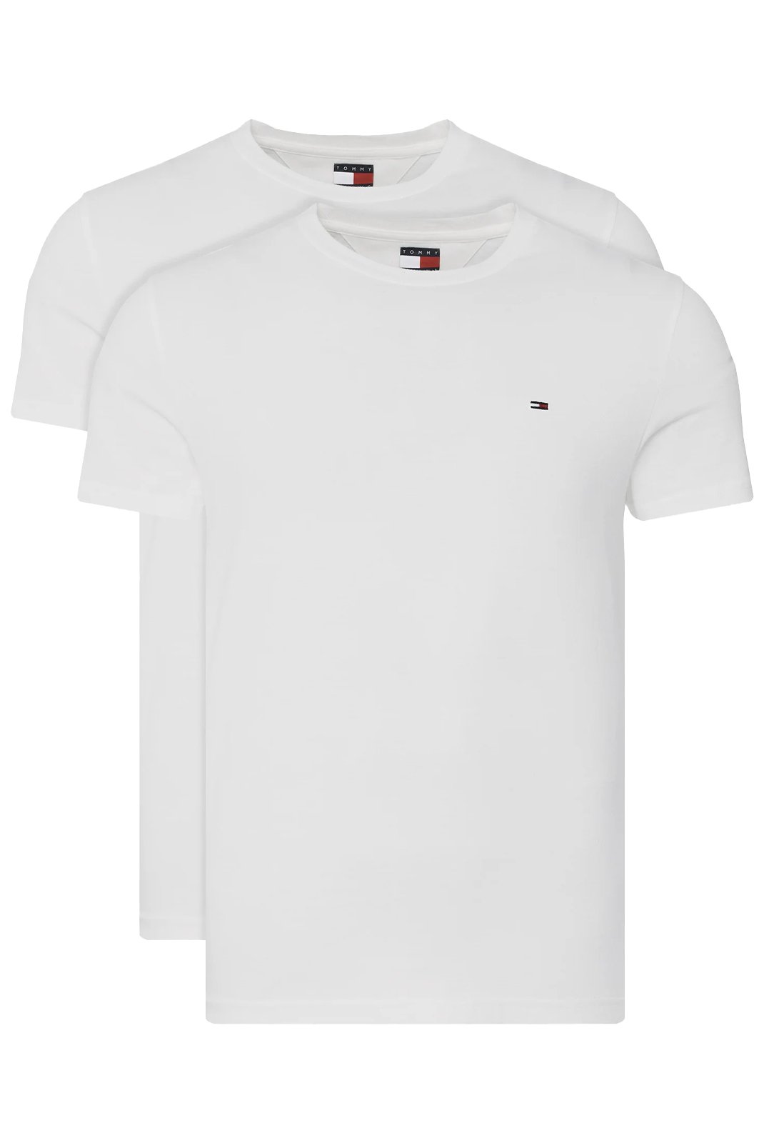T-S manches courtes  Tommy Jeans DM0DM20687 0XQ Ecru/Ecru