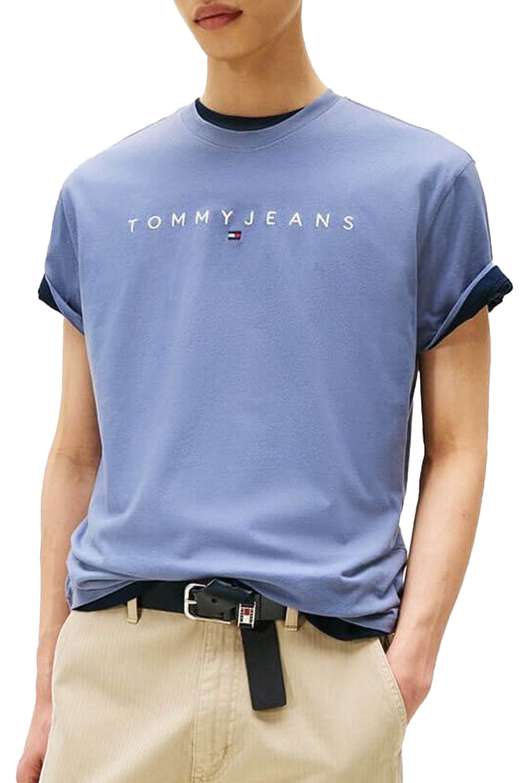 T-S manches courtes  Tommy Jeans DM0DM20744 PO6 Blue Moment