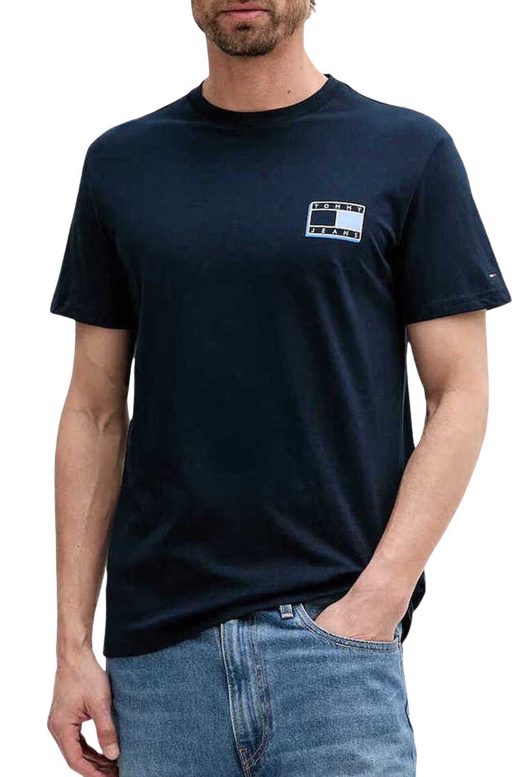 T-S manches courtes  Tommy Jeans DM0DM21577 C1G Dark Night Navy