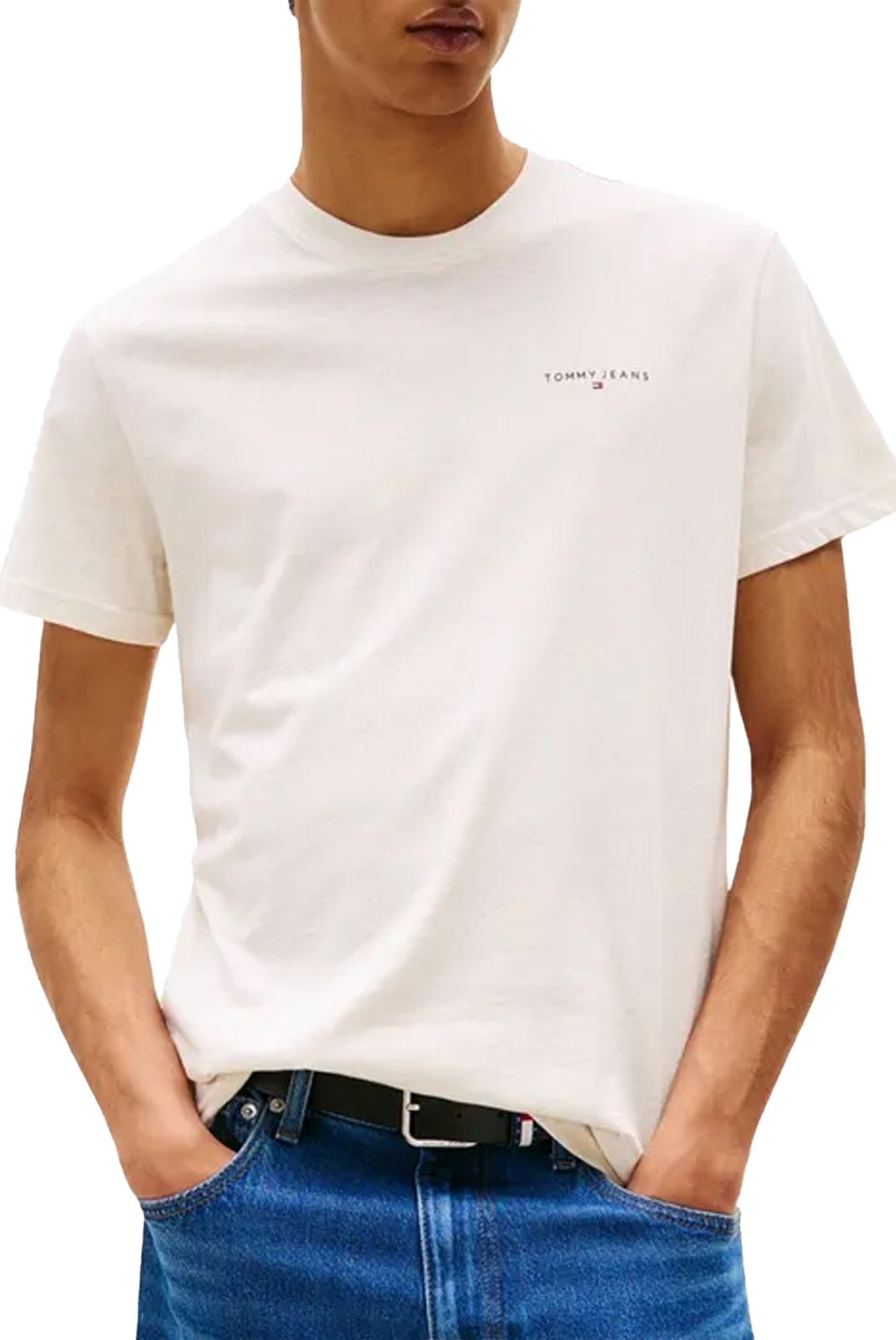 T-S manches courtes  Tommy Jeans DM0DM21780 AE3 Oat Marl Htr