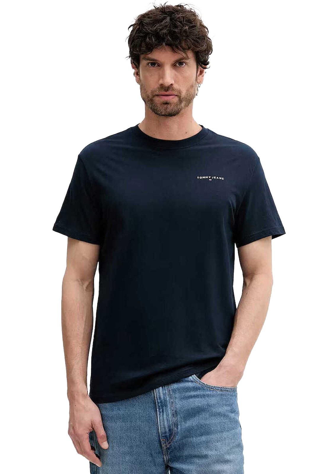 T-S manches courtes  Tommy Jeans DM0DM21780 C1G Dark Night Navy