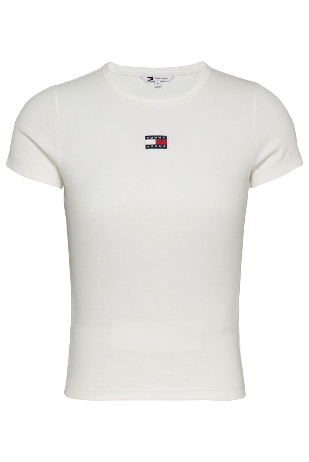 Tee shirt  Tommy Jeans DW0DW17881 YBL Ecru
