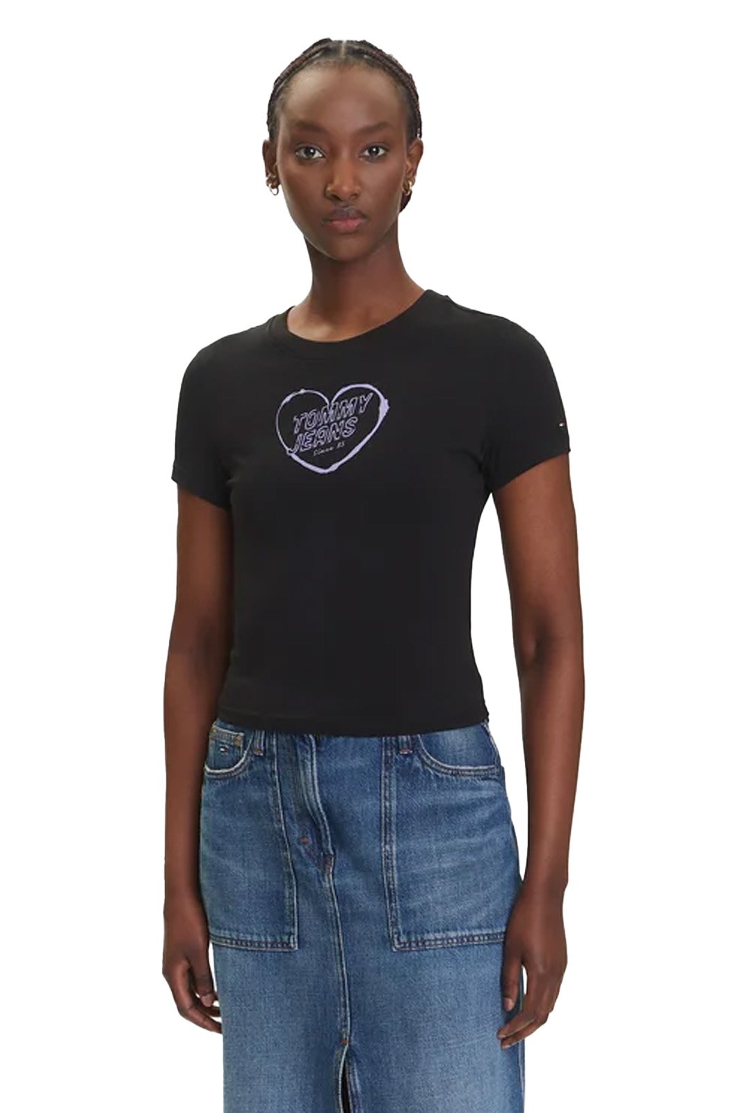 Tee shirt  Tommy Jeans DW0DW21390 BDS Black
