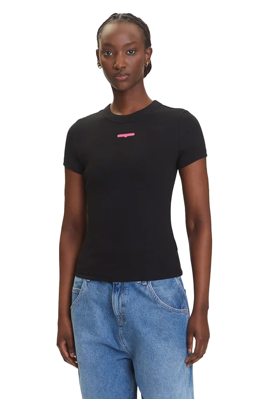 Tee shirt  Tommy Jeans DW0DW21402 BDS Black