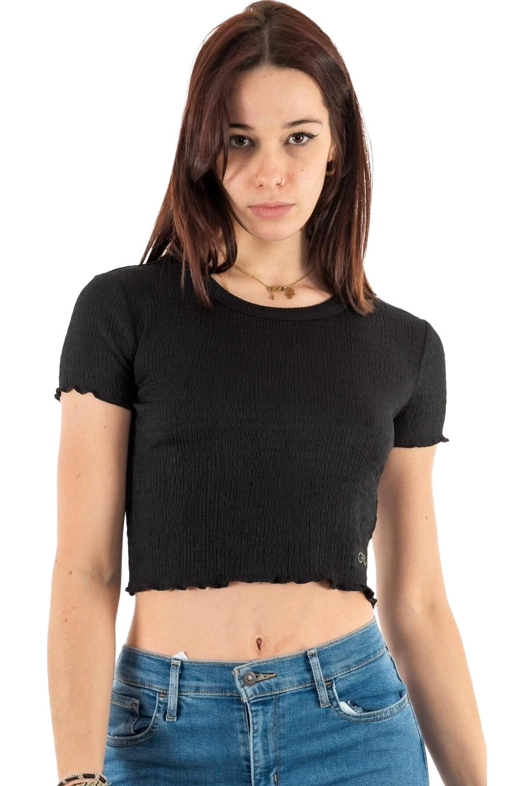 Top   Guess jeans W3GP34 KBQI0 G8DD SOFT MINT