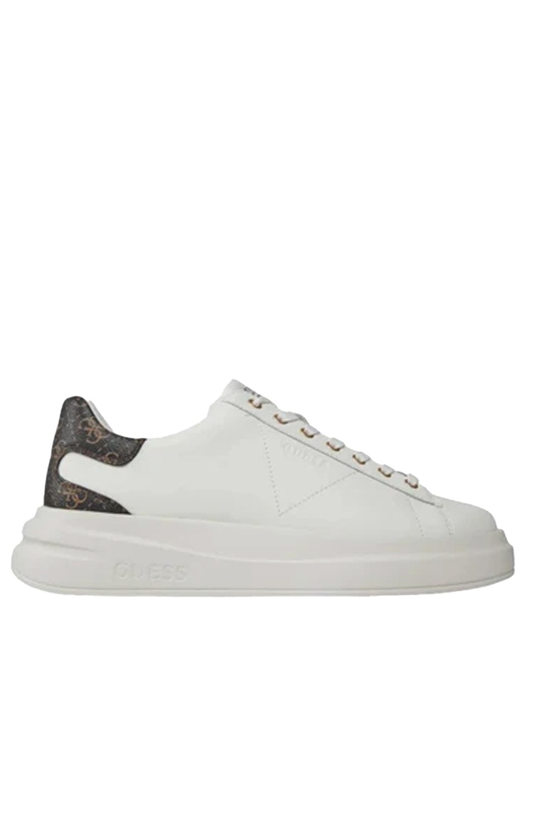 Sneakers / Sport  Guess jeans FMPVIB LEA12 WHITE BROWN OCRA