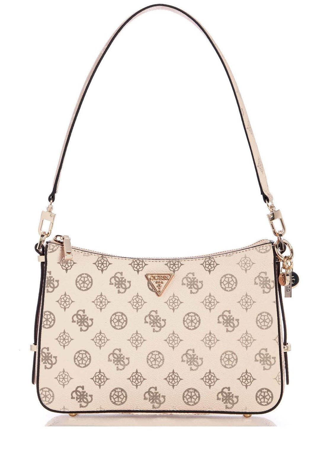 Sac porté épaule  Guess jeans HWPG72 08180 CREAM LOGO