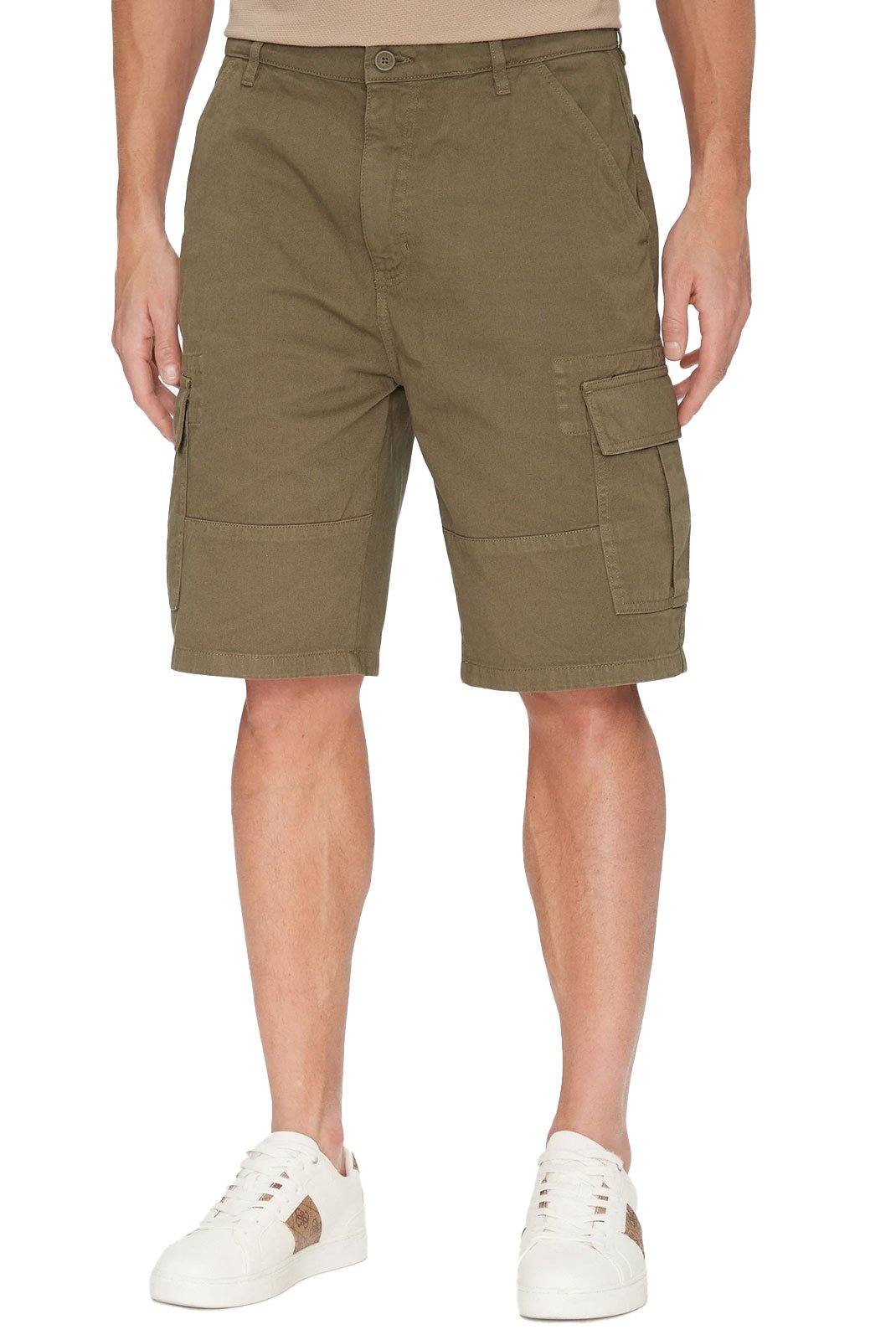 Shorts & Bermudas  Guess jeans M5GD45 WGCV1 G8EV OLIVE LIGHT GREEN