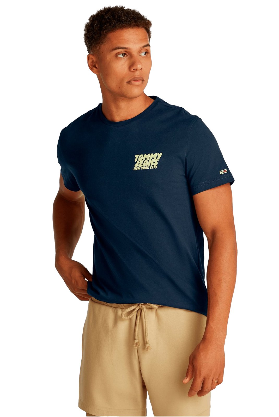 T-S manches courtes  Tommy Jeans DM0DM21863 C1G Dark Night Navy