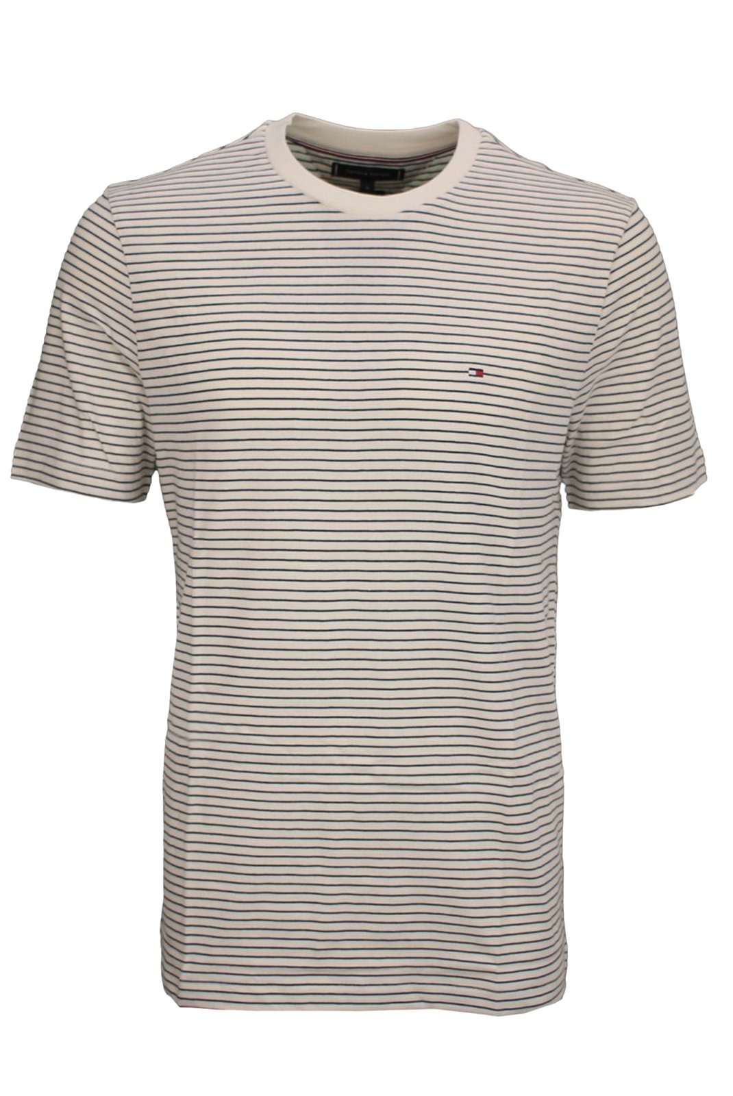 T-S manches courtes  Tommy Hilfiger MW0MW39995 0FE Ivory Petal/Preppy Navy