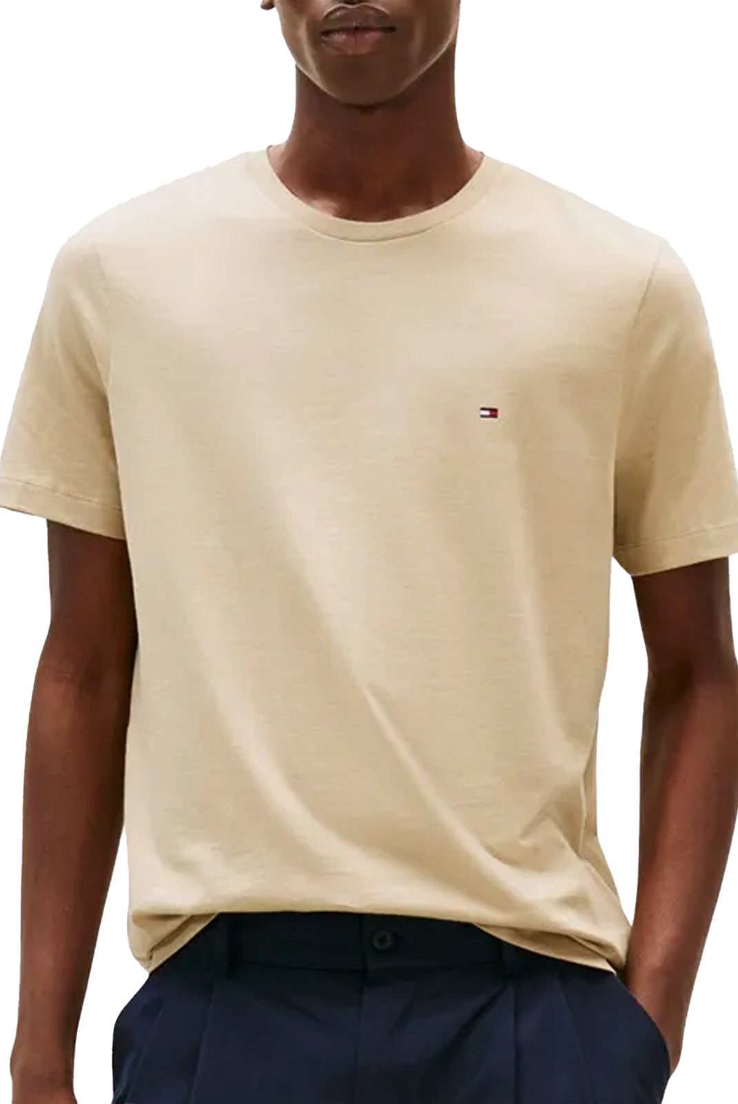 T-S manches courtes  Tommy Hilfiger MW0MW39995 RBT Sandalwood