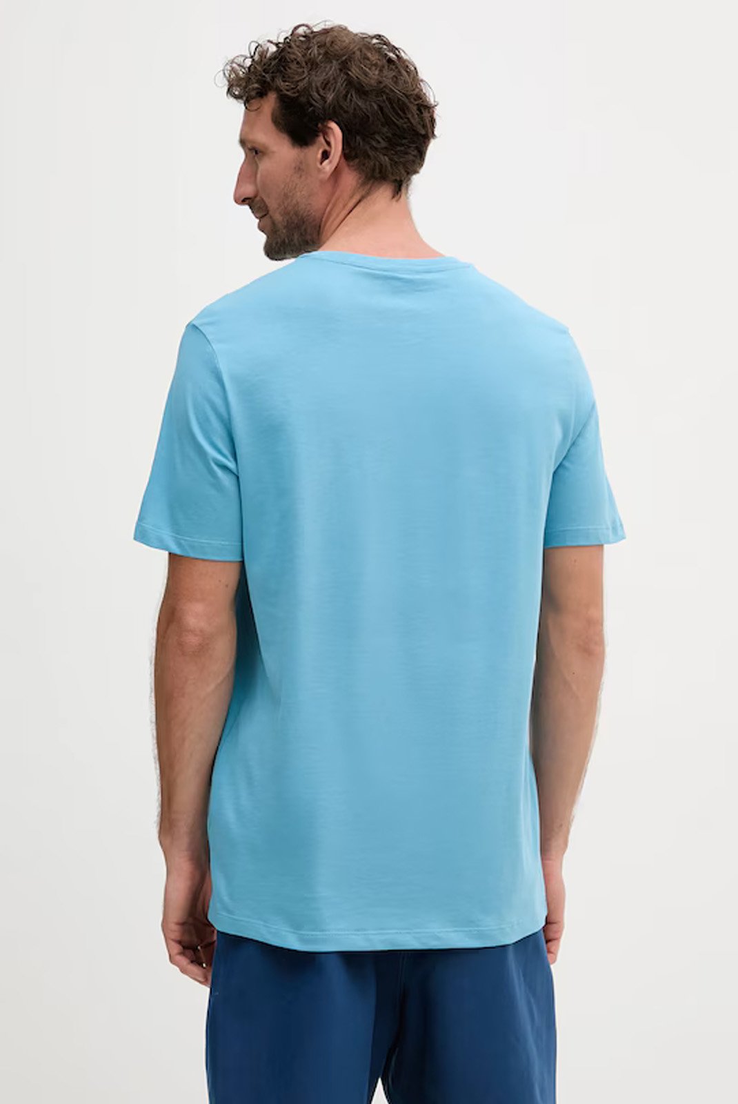 T-S manches courtes  Calvin klein LV040HM265 VF5 Blue Steam
