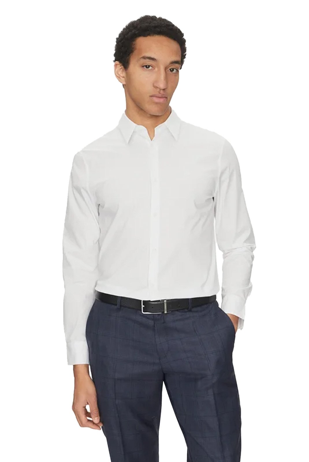Chemises manches longues  Calvin klein LV04LB145G YAA Brilliant White