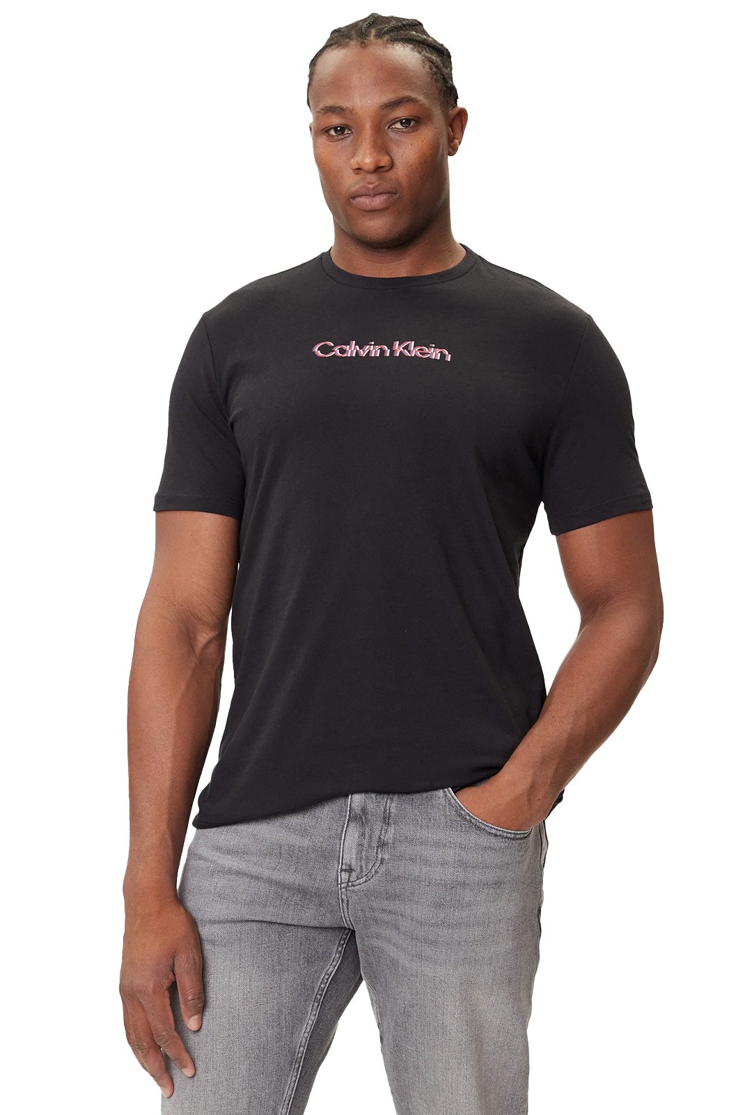 T-S manches courtes  Calvin klein LV04RC858G UB1 Black