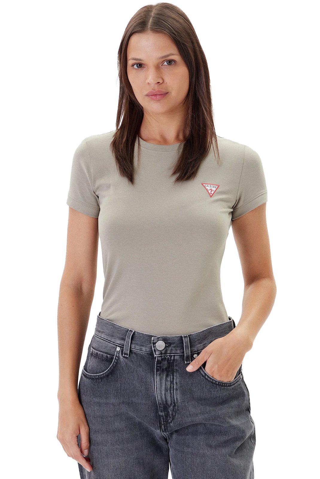 Tee shirt  Guess jeans W2YI44 J1314 G8CJ SAGE LEAF
